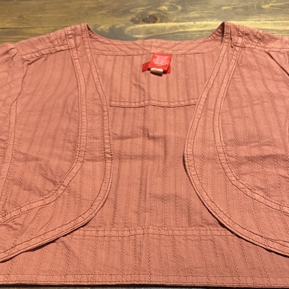 Mossimo Supply Co. Rust Crop Vest - Picture 9 of 11